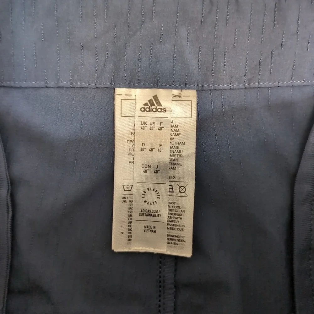 Adidas Mens Woven‎ Stretchy Performance Shorts Golf Navy 40×8.5